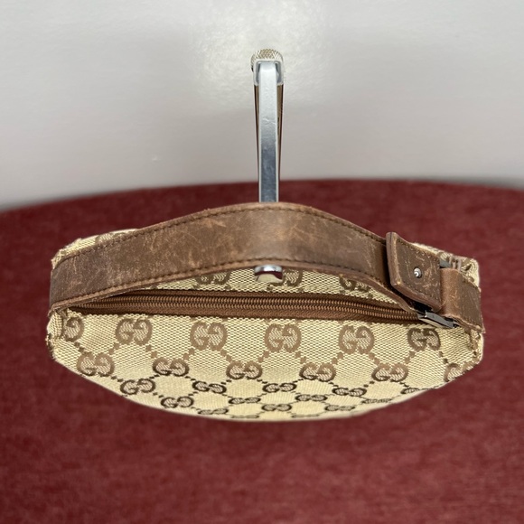 Gucci Pouch Bag Brown Canvas - Picture 14 of 17